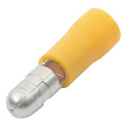 Male Bullet Terminal Yellow – 10 Pieces