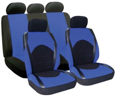 Seat Cover 9 Piece Blue Dino