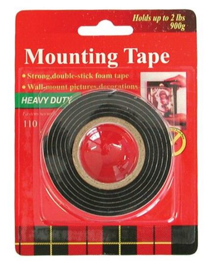 Double Sided Tape 1mmx20mmx1M Bl/Pk