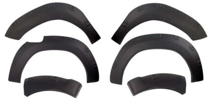 Hi-Lux Fender Flares Black 6 Piece 2016 - Onwards