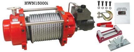Hydraulic Winch 15000Lbs With Hydraulic Brakes