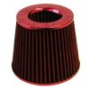 Air Filter 63mm Neck Red