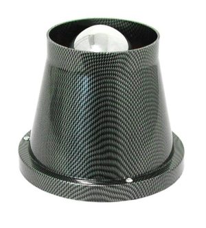 Bullet Shaped Carbon Cone Air Filter - 76mm Inlet