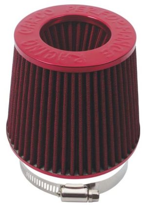 Standard Open Top Cone Air Filter Red