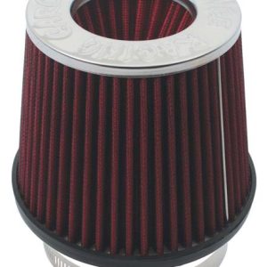 Air Filter With Rubber Base 76mm Red