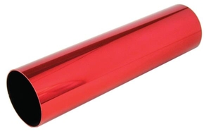Induction Pipe 300mm Straight Red 76mm