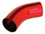 Induction Pipe 45 Degree - 76mm Red