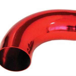 Induction Pipe 90 Degree - 76mm Red