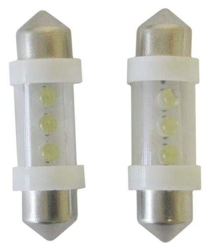 2 Led Festone Bulb 12V White (250A)10?31