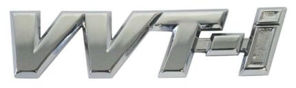 Logo Vvt-I Chrome With Red I