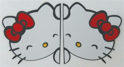 Mirror Sticker Set Hello Kitty