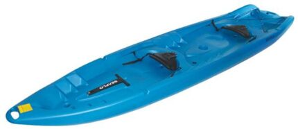 Kayak Two Man Blue 220Kg Oars Included