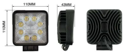 Spot Lamp Led 24W 10-80V 1440Lm