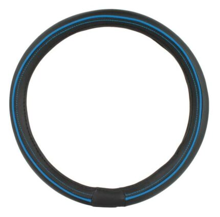 Steering Cover Polyeurathane  Black/Blue