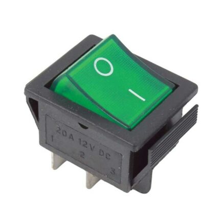 Rocker Switch Green