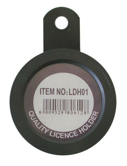 Licence Disc Holder Plastic Black