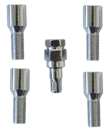 Lock/Wheel Bolt14X1.5/A/Cap/Sp